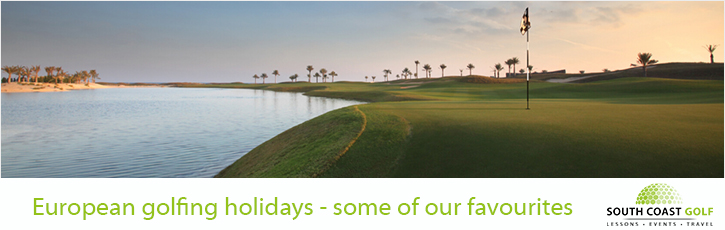 European golfing holidays - some of our favourites