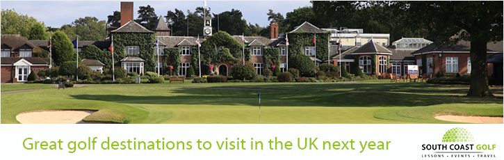 Great golf destinations to visit in the UK next year